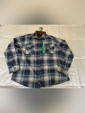 New with tags JACHS flannel shirt mens size XL